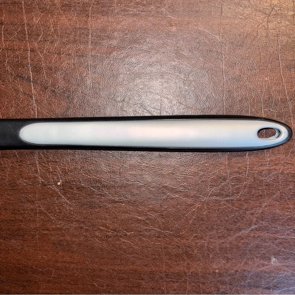 Calphalon Black and Silver‎ Slotted Spoon